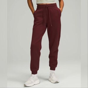 lululemon athletica Burgundy Track Pants